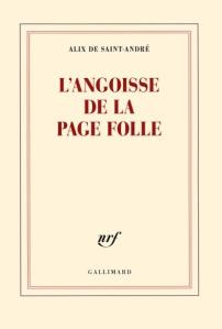 Saint-André - L'Angoisse de la page folle