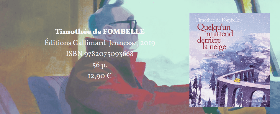 Quelqu'un m'attend derrière la neige bannière